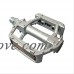 MKS RMX Platform Pedals - 9/16"  Silver - B006EPPB7M